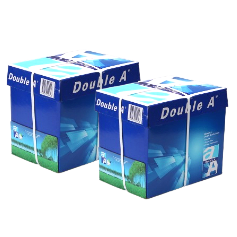 [1+1]더블에이 A4용지 80g 2BOX(5000매) 사무실 기본용지