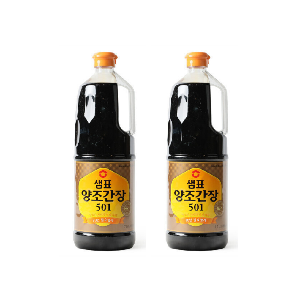 [501] 샘표 양조간장 1700ml X 2개 1등간장