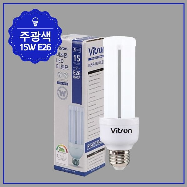 [오늘출발] 비츠온 228374 LED EL램프 15W 주광색