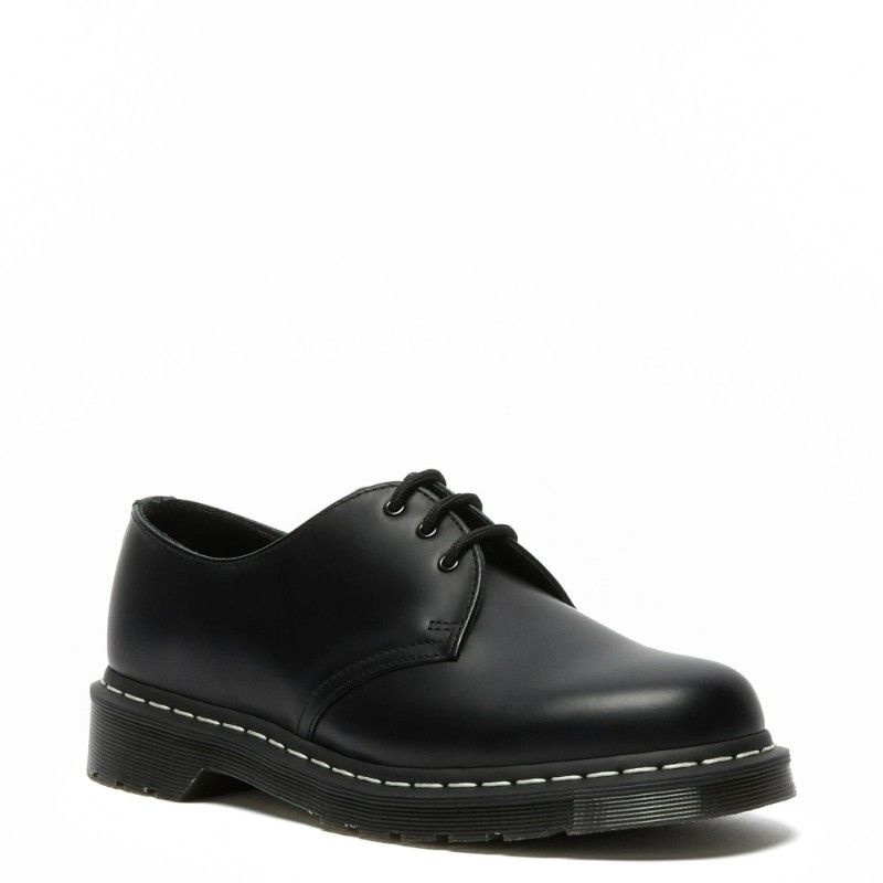 [해외] 닥터마틴 1461 화이트 스티치 3 BLACK 24757001