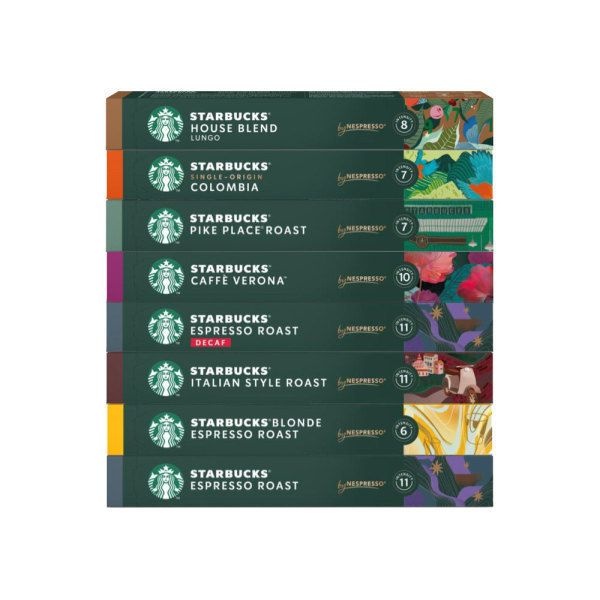 [롯데온] 스타벅스 네스프레소 호환 캡슐 9종 10박스 총 100캡슐 (50,750원/무배)