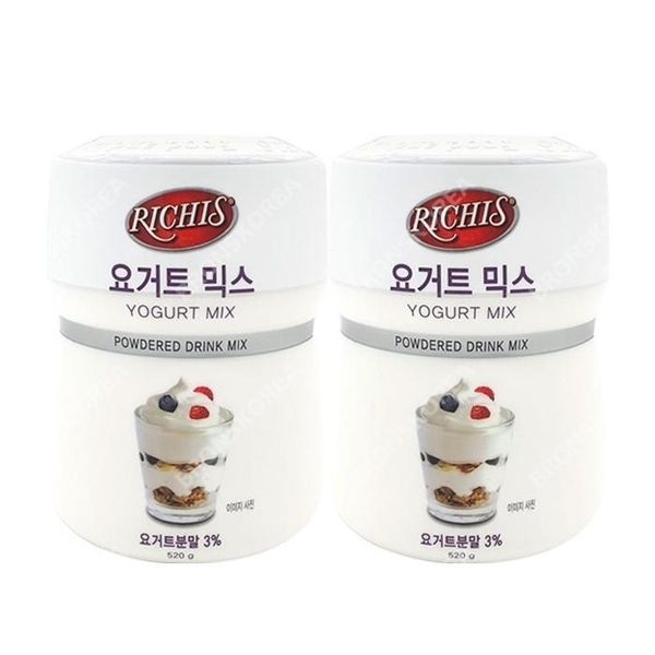 동서 리치스 요거트 파우더 520g 2개 요구르트 믹스