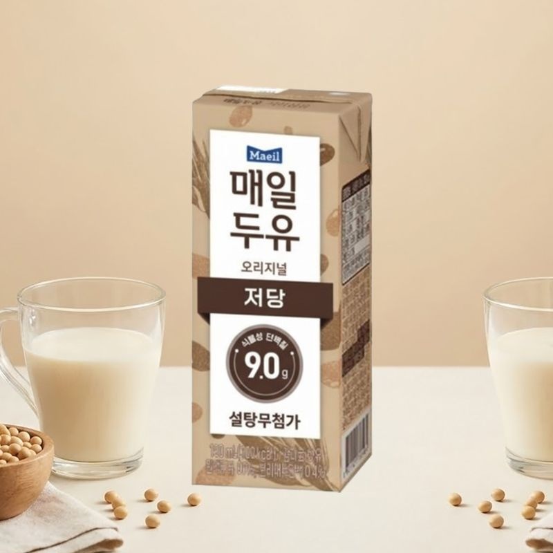 매일유업 매일두유 오리지날 식물성단백질 저당 190ml 24팩