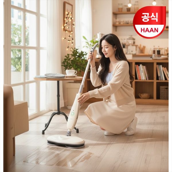 한경희생활과학 한경희 스위블 스팀 물걸레 청소기 TS10 물분사기능/트윈헤드/틈새청소
