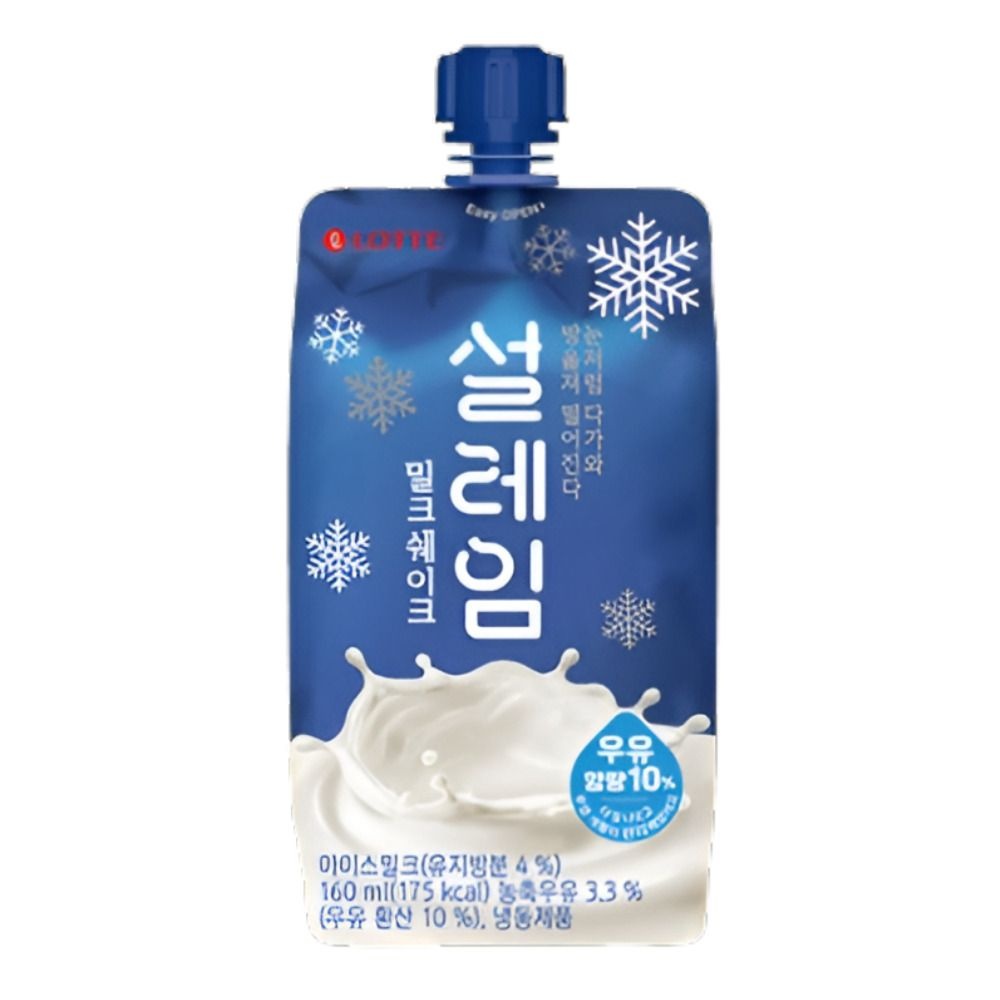 롯데웰푸드 롯데 설레임 밀크 160ml x 24개