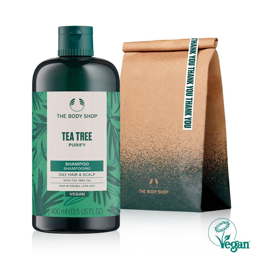 더바디샵 티트리 퓨리파잉 샴푸 400ML 선물세트 (싱글백 포장) (888232)