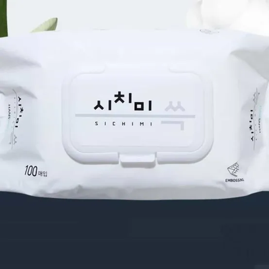 ITSOK 물티슈 100매 20팩 물티슈100매 주방물티슈 도톰한물티슈