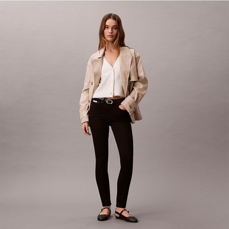 Calvin Klein Jeans 캘빈클라인 CALVIN KLEIN Calvin Klein Jeans [CK] 여성 미드라이즈 스키니 데님 47C777G JW4