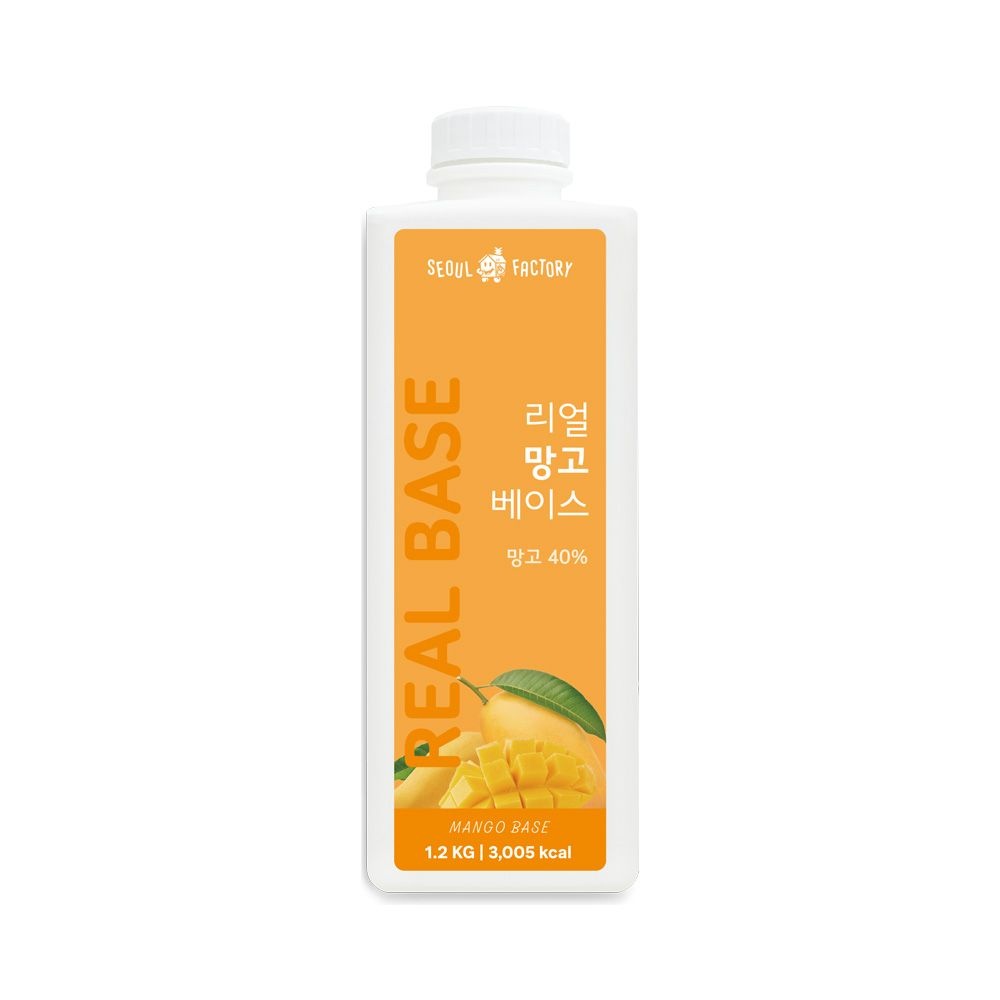 서울팩토리 리얼 망고 베이스 1.2kg 1박스 8개