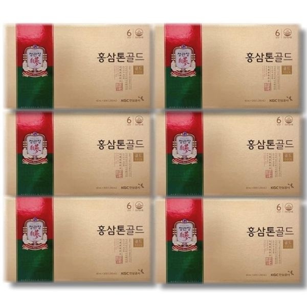 정관장 홍삼톤 골드 40ml x 30포 6박스