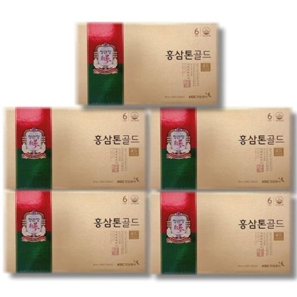 정관장 홍삼톤 골드 40ml x 30포 5박스
