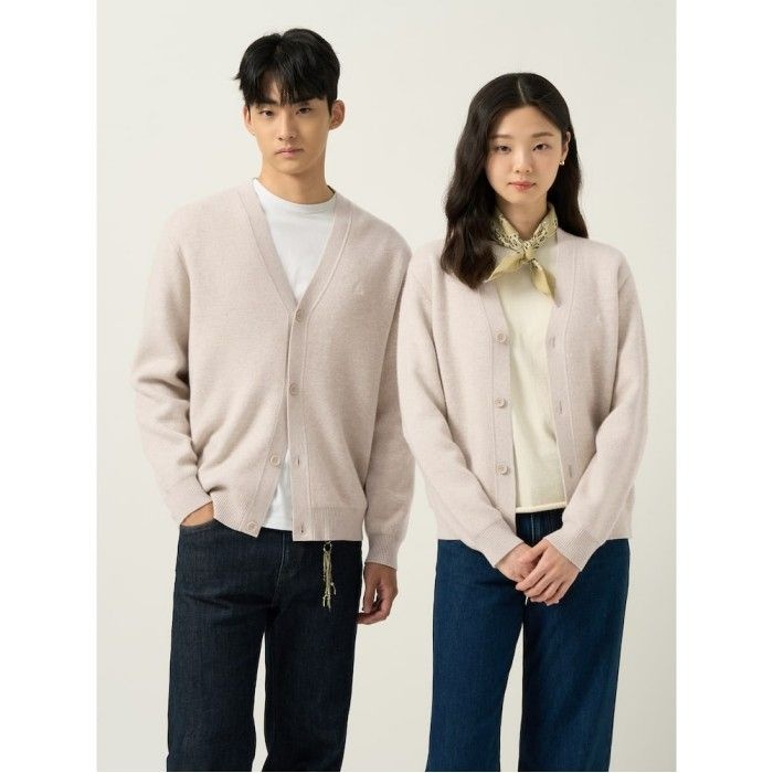 Essential 남녀공용 베럴비 카디건 베이지 BC585AE10A