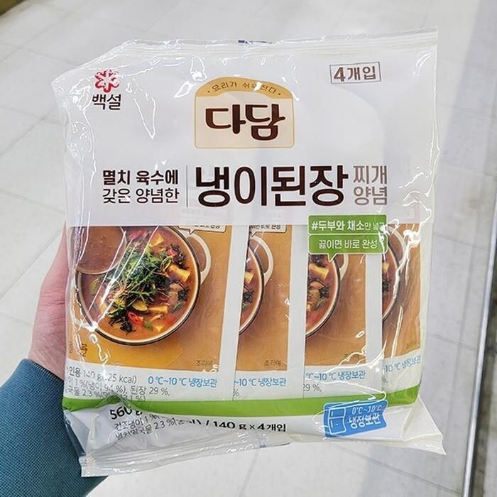 백설 다담 냉이 된장찌개 양념 140g x 4개 bP00370587 (29266137)