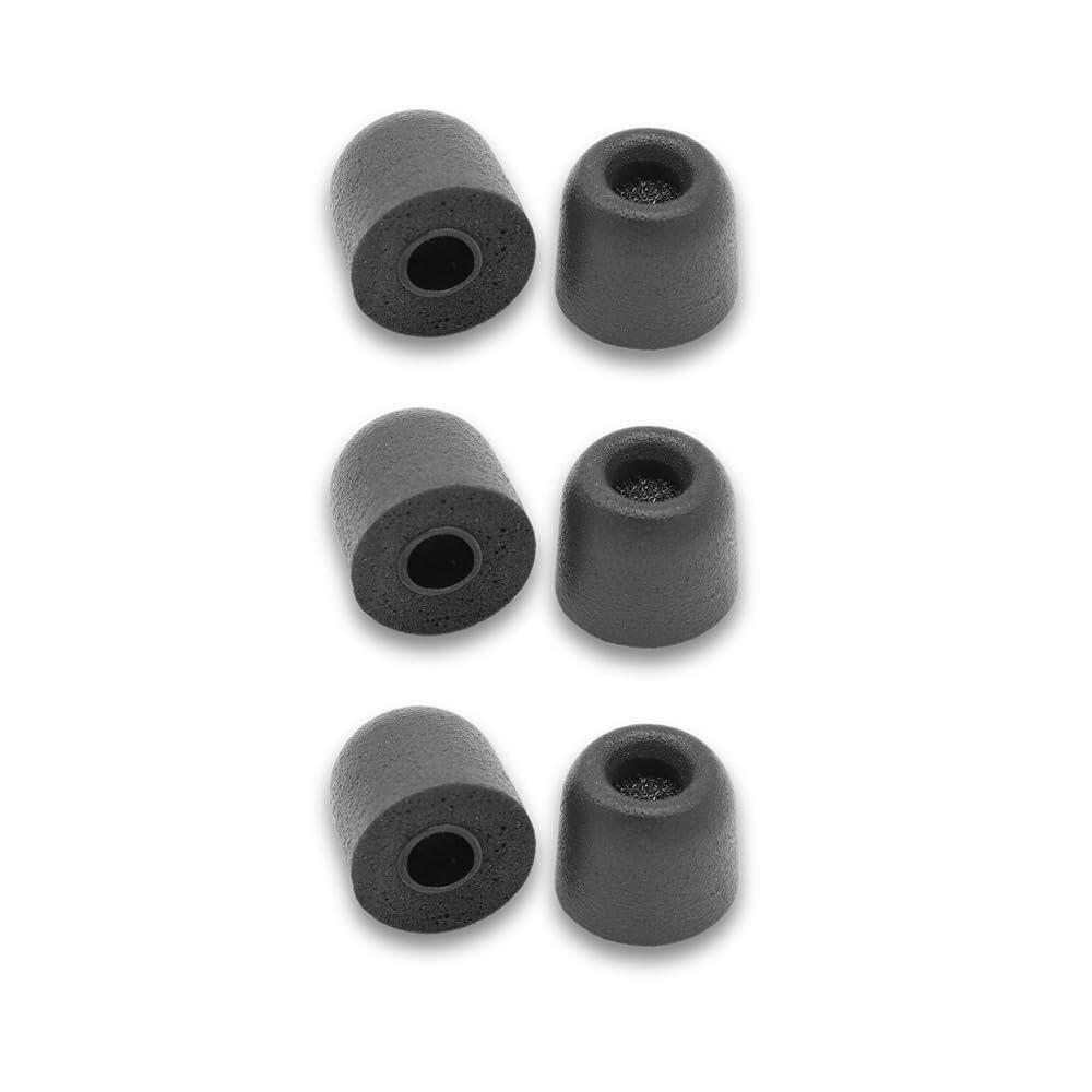 COMPLY [해외] Comply 노이즈 캔슬링 메모리 폼 이어폰 팁 Sennheiser HD1 모멘텀 MIE2 IE 800S CX 3.00 5.00 7.00BT 프리미엄 교체 이어버드 편