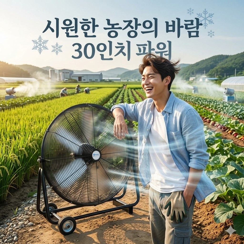 한스전자 대형선풍기 SFMC-750T (30인치) 서큘레이터  공업용선풍기 산업용선풍기 공업용팬 배풍기 대형팬