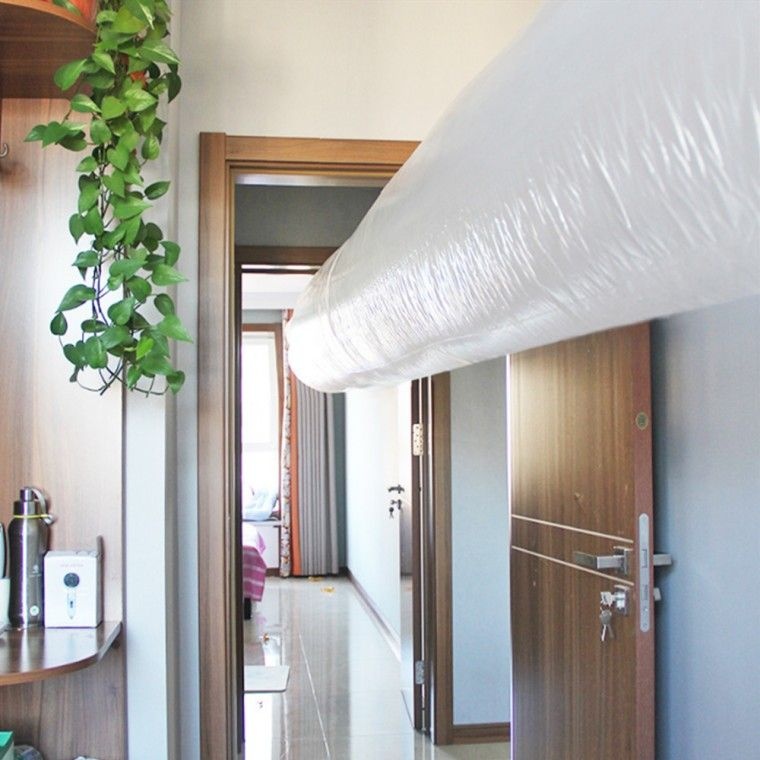 에어컨 비닐터널 바람통로 찬바람 긴비닐 에어터널 통로 KK652 연장