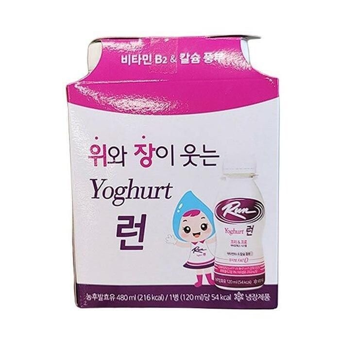 신앙촌 런 요구르트 4입 (120ml x 4) x 1개 b47539 (29270061)