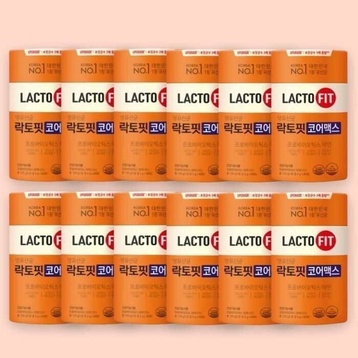 종근당건강 락토핏 코어맥스 12통 가족유산균 (33306441)