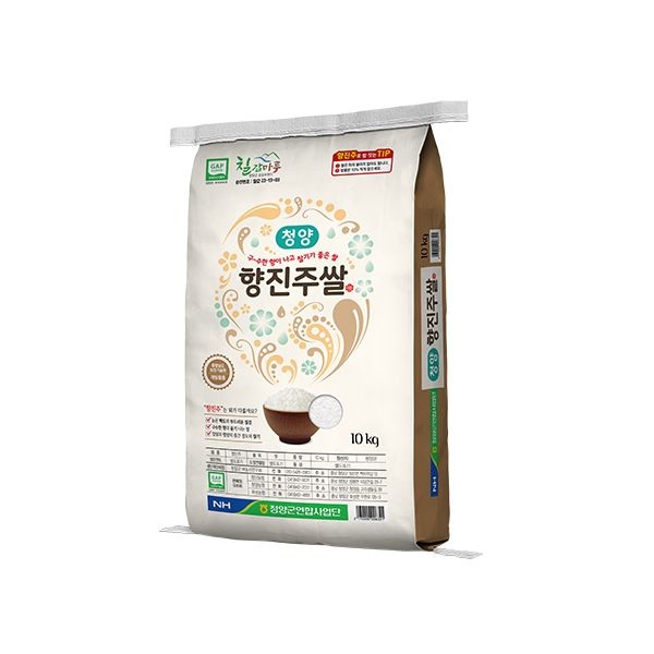 향진주쌀 10kg 찰지고 구수한 향미 단일품종 상등급 25년산