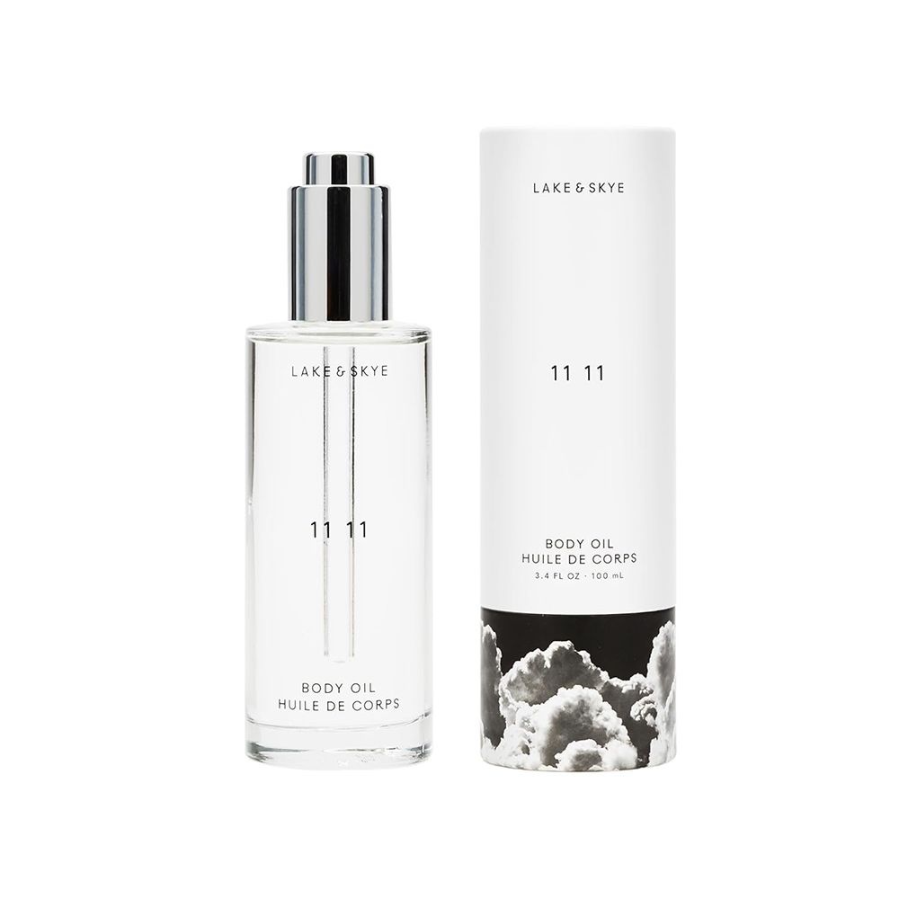 [해외] Lake & Skye 레이크 앤 스카이 11 11 바디 오일 비타민E 아몬드 오일 클린 스킨 머스크 향 100ml