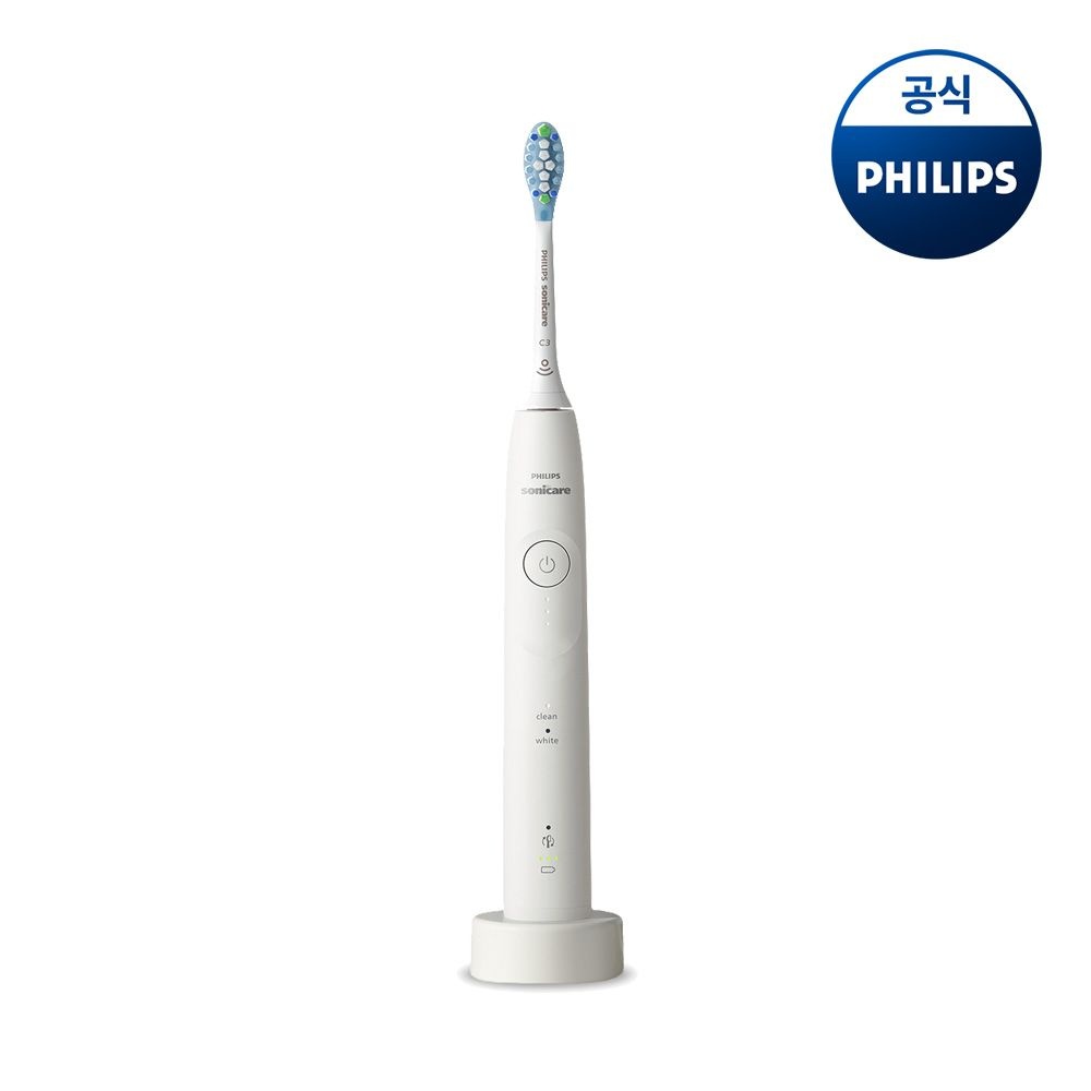 필립스 PHILIPS 필립스 ALL NEW 소닉케어 전동칫솔 5500 시리즈 화이트닝 화이트 HX7110/03