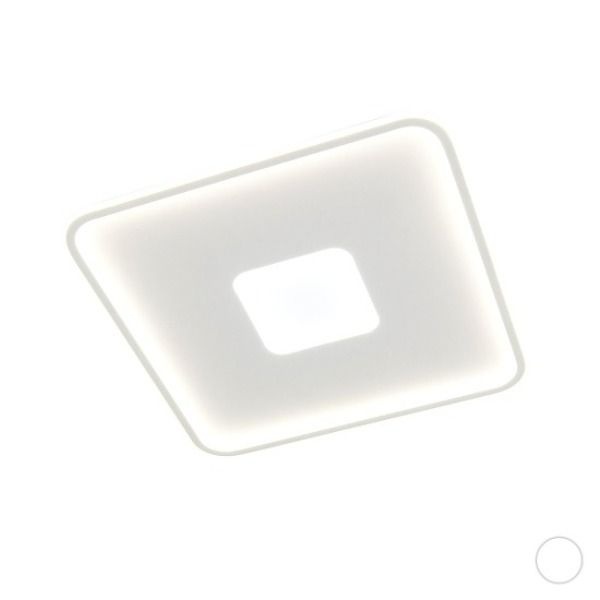 에루스 사각 방등 LED100W 주광색+주백색 혼합