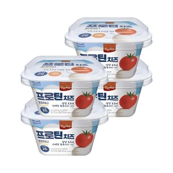 [보리보리]상하치즈 프로틴치즈 보코치니 100g 4개