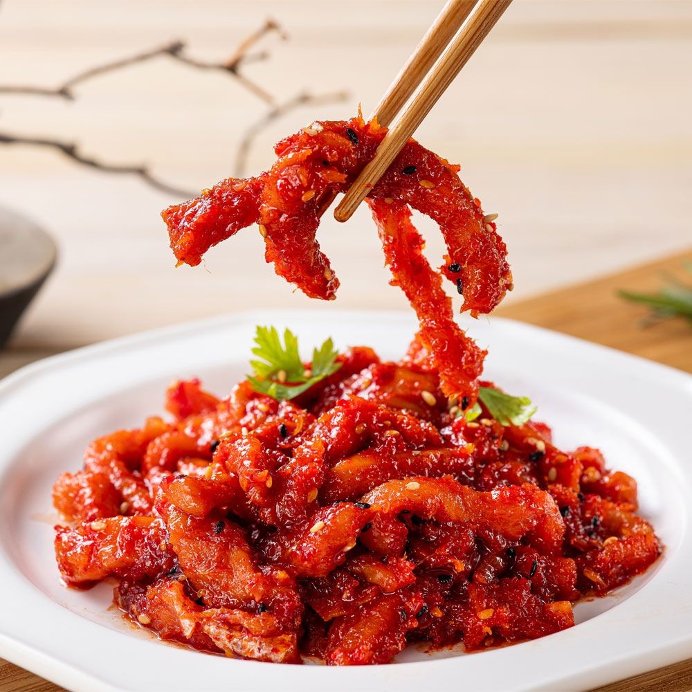 [롯데온] 강원도식 명태회무침 500g (9,990원/무료)
