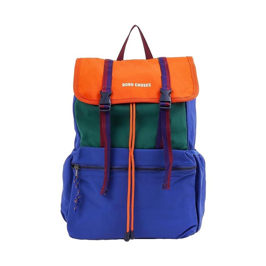 [라벨루쏘] FW25 아동 컬러블록 백팩 B225AI051 991
