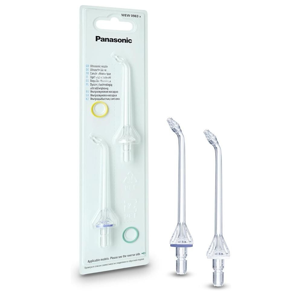 Panasonic WEW0983 [해외] Panasonic WEW0983 일리게이터 카눌라 2개입 1팩 Panasonic WEW0983 Ersatzkanüle für Munddusche EW1511