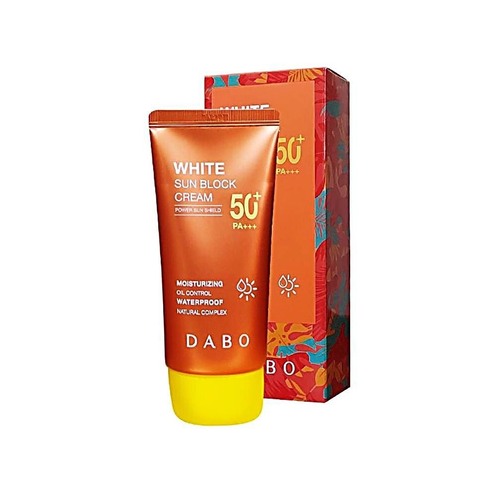 SPF50+ 70ml 워터프루프 화이트 선블록 다보 크림