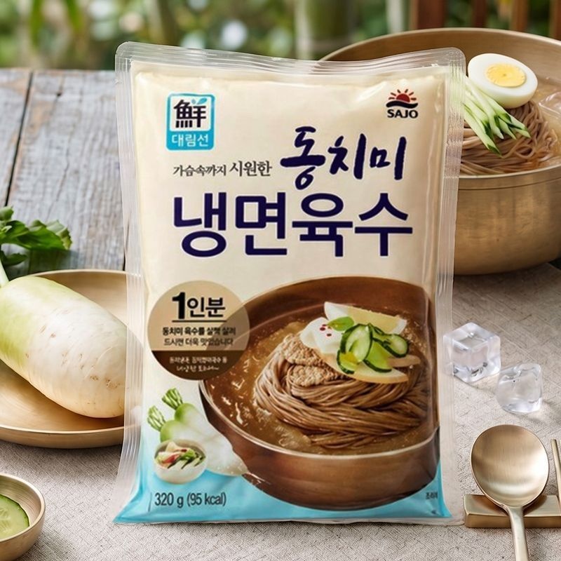 사조 대림 동치미 냉면 육수 320gX30개