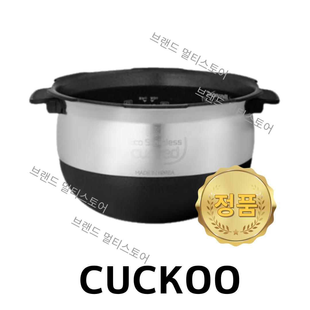쿠쿠 내솥 6인용 CRP-LHTR0610FGWM CRI-HC0620H 에코 스테인리스 커브드 X-Wall Black Shine 코팅