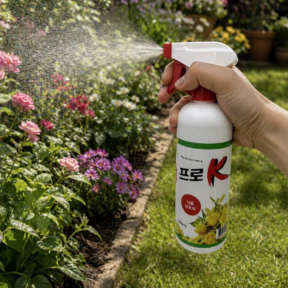 모두다 화분 식물키우기 해충 벌레퇴치 식물보호제 프로K(500ml)