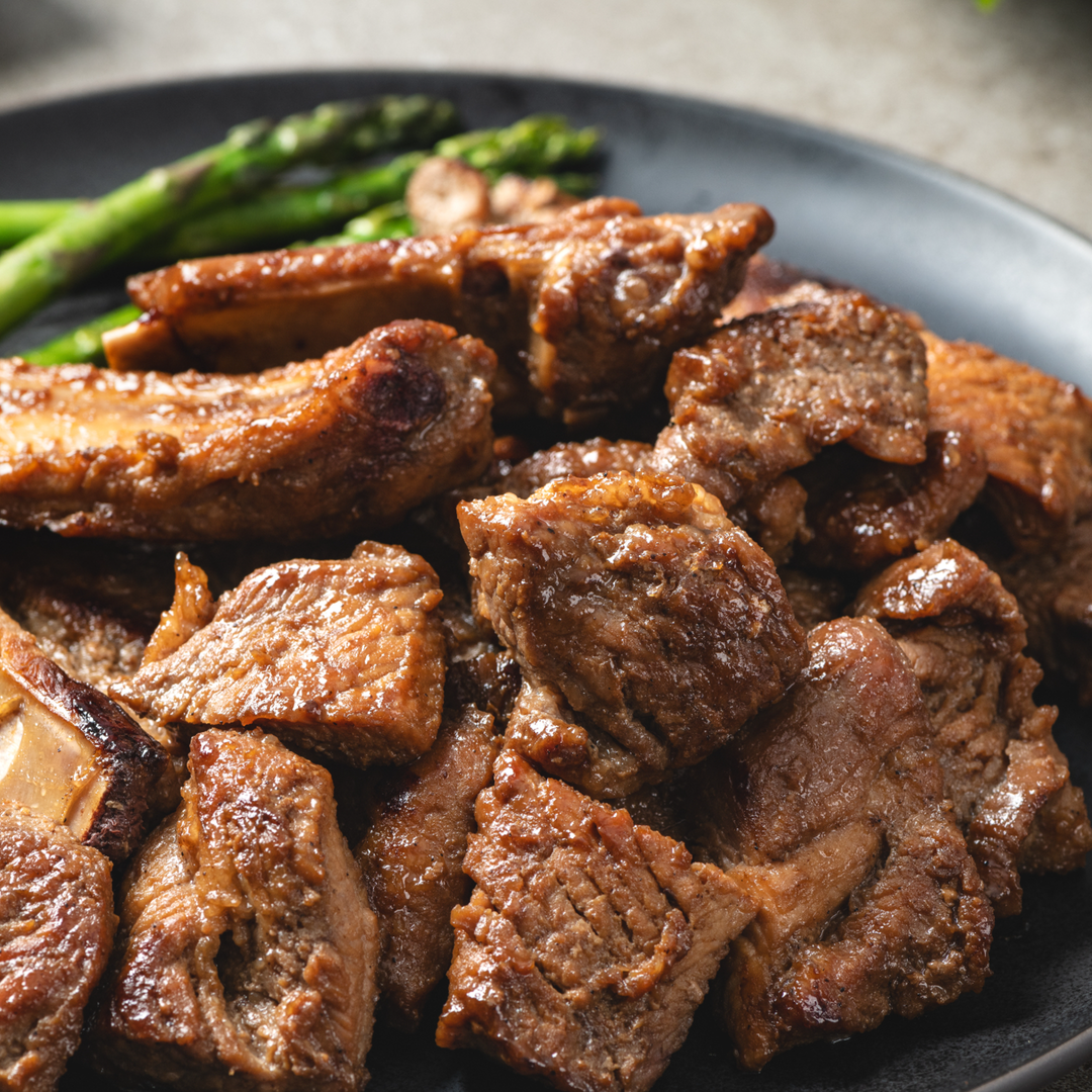 [온세일]국내산 한돈 수제 양념 돼지갈비 800g (양념돼지갈비 간장맛 800g(2인분))