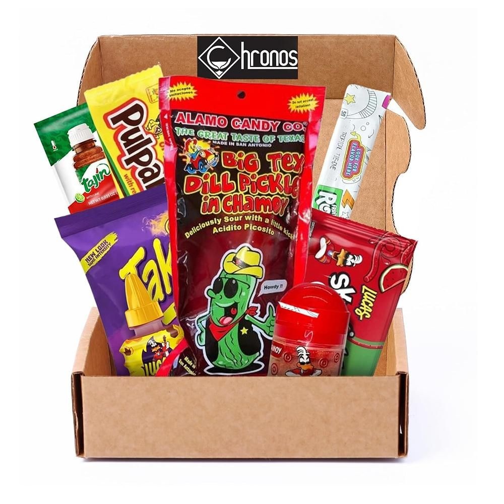 CHRONOS Chamoy [해외] CHRONOS Chamoy 피클키트 9개입 1팩 Chamoy Pickle Kit by CHRONOS 9 Piece Kit includes Alamo Big Tex