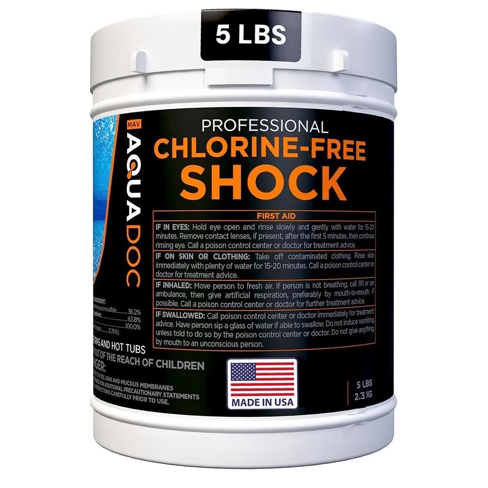 [해외] Aquadoc 스파 샤크 핫 텁 2.3kg 1팩 Aquadoc Non-Chlorine Spa Shock for Hot Tub - Chlorine Free