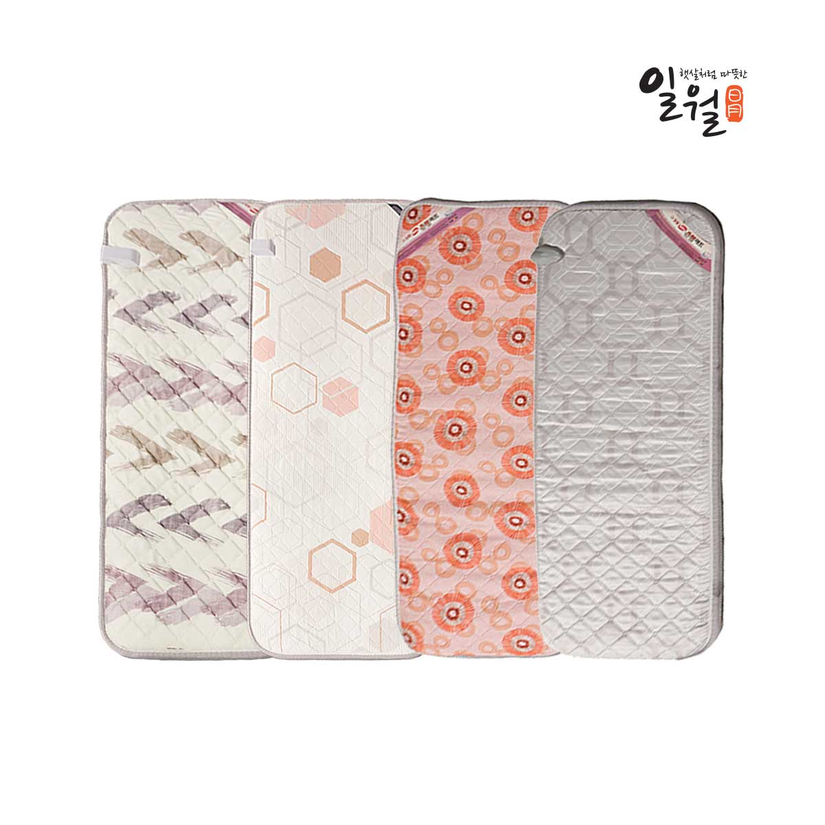 일월 미니싱글 전기매트 3인용방석 134x48cm(5) 랜덤발송