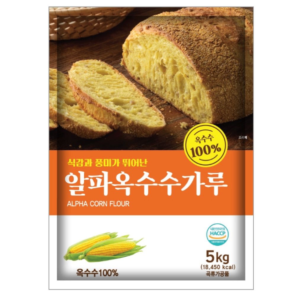 [오늘출발] 새롬푸드 알파옥수수가루 5kg