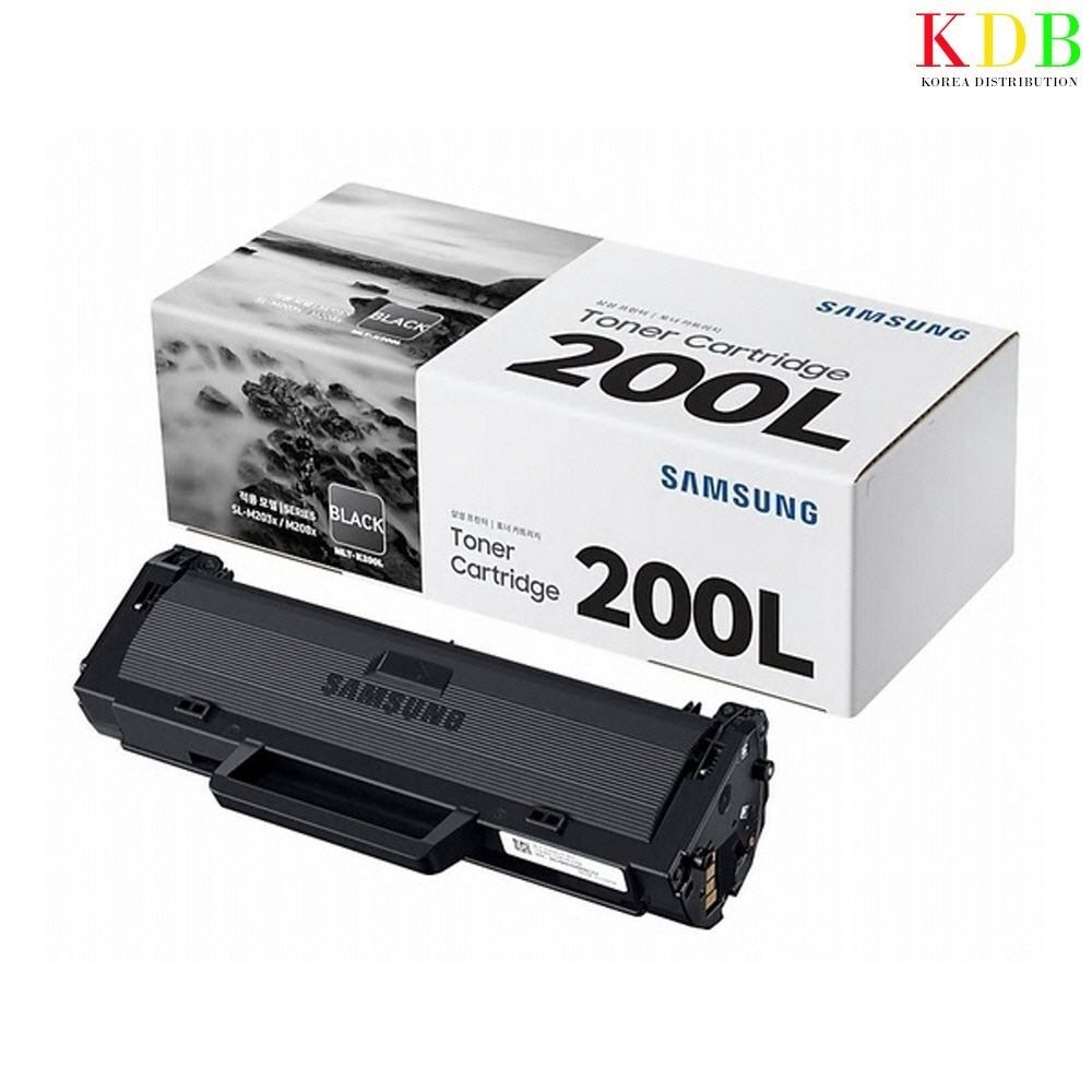 삼성물산 삼성 SL M2030 블랙 정품토너 MLT K200L 프린터 프린트 복합기 카트리지 레이저 잉크젯 대용량 충전 완제품