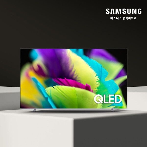 삼성전자 [삼성전자(주)] 삼성전자 QLED KQ85QF7SAFXKR 214cm(85인치) 스마트 TV 1등급 스탠드