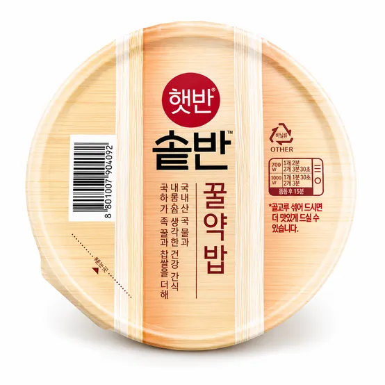 햇반 솥반 꿀약밥 210g x18개