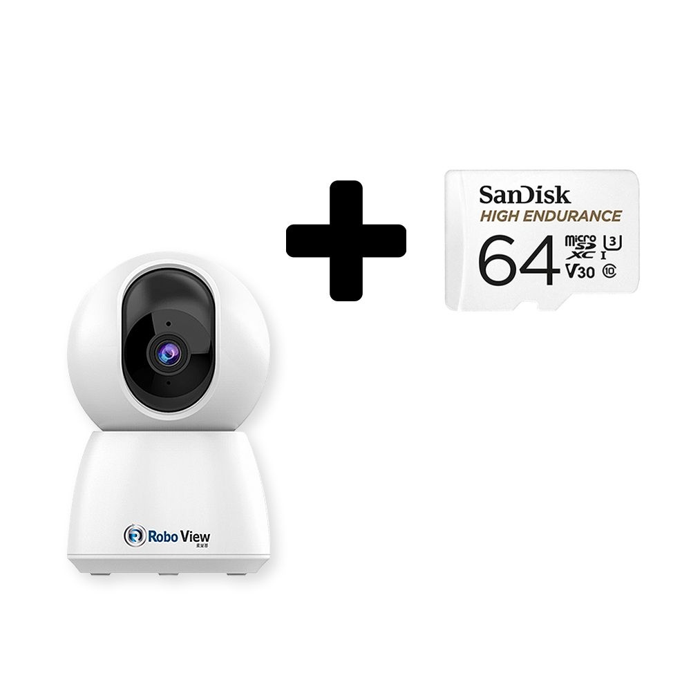 [오늘출발] 로보뷰 글로벌아이넷 로보뷰A4+64GB 홈？CCTV 400만화소？홈캠 펫캠 QHD？소리감지 IP카메라