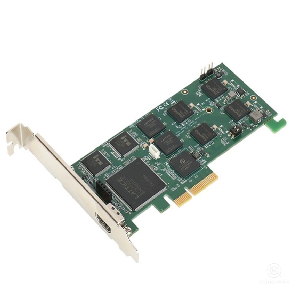 4K HDMI2.0 PCIe 캡처카드 실시간 데스크탑 내장 스트리밍장치 투컴 어댑터 녹화 60프레임 장착 영상 라이브 PC부품 장