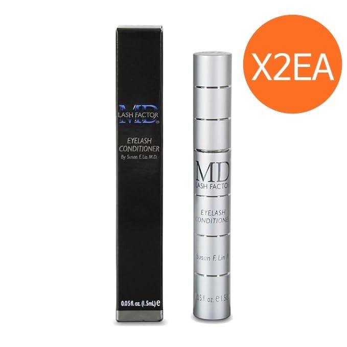 [해외] MD Lash 엠디 레쉬 팩터 아이래쉬 속눈썹 컨디셔너 1.5mlx2개