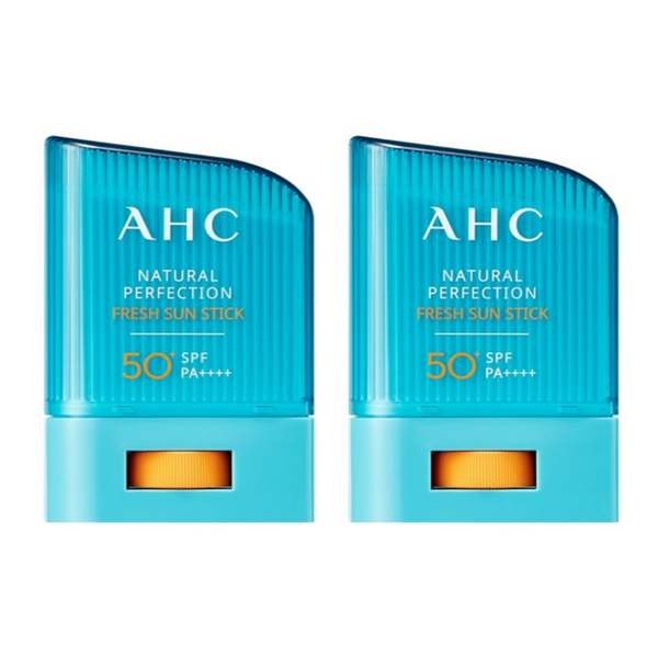 AHC 내추럴 퍼펙션 프레쉬 선스틱 SPF50+ PA++++, 14g, 2개