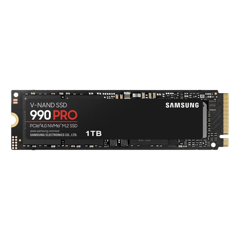 [해외] 삼성 990 PRO SSD 1TB PCIe Gen 4.0 x4 NVMe 1TB M.2 메모리 MZ-V9P1T0B-IT/EC