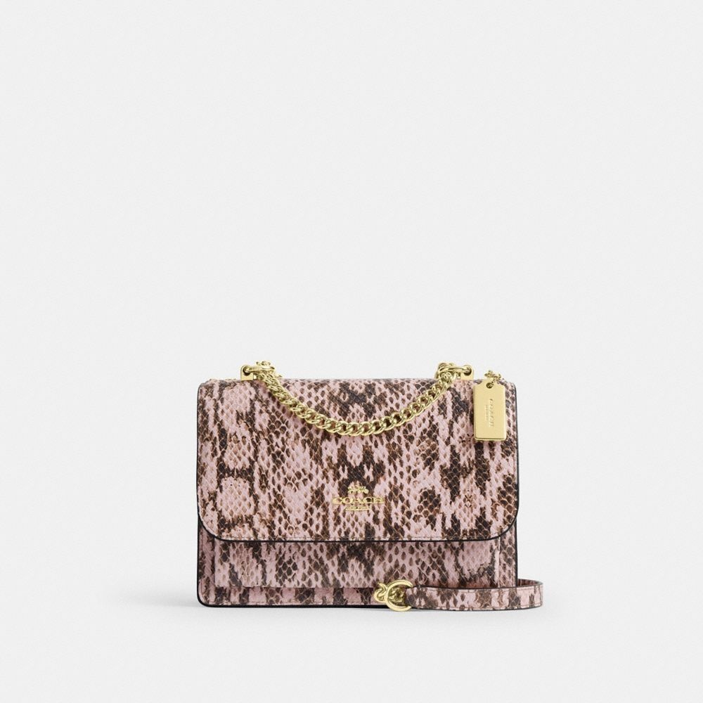 COACH [해외] 코치 Klare 크로스바디 백 골드/핑크 CV978