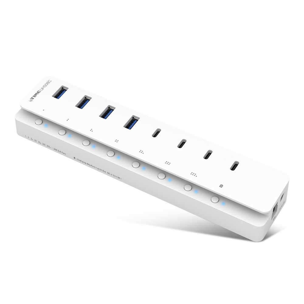 아이피타임 [재포장] 아이피타임(ipTIME) UH508C USB-C지원 8포트 맥북 허브