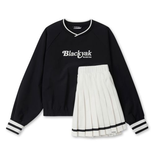 <매장정품> BLACKYAK 블랙야크 BLACK YAK KIDS 루비우븐플리츠스커트세트OV_BK 1BKSEFU501BK 1537904